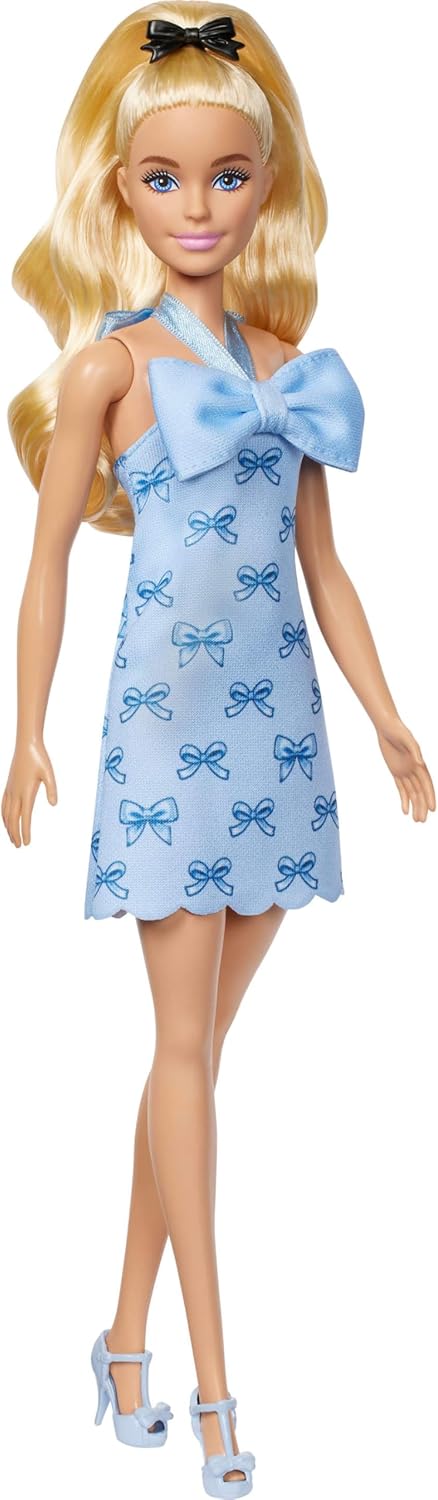 Barbie Fashionistas Doll in a Blue Halter Dress