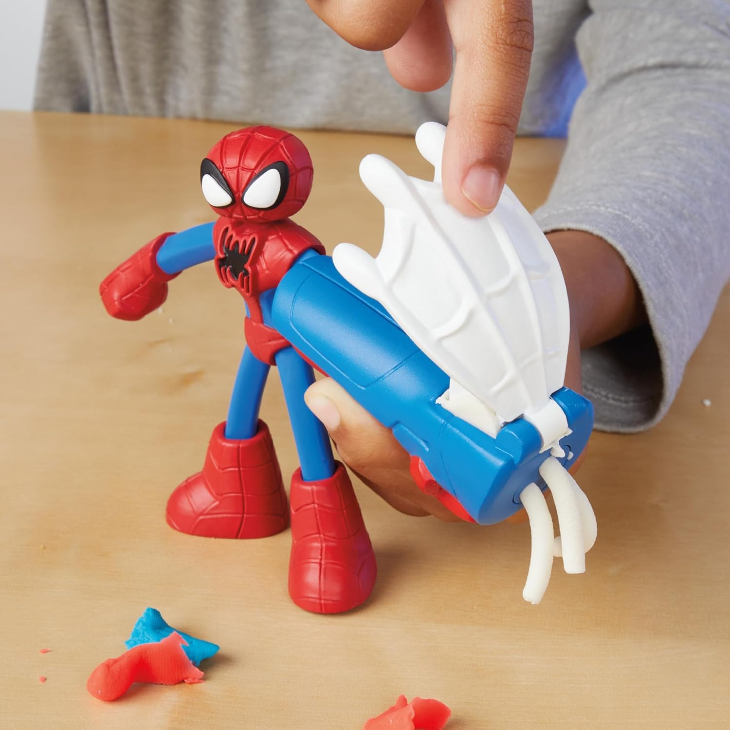 Play-Doh Marvel Hero Adventure Playset | Captain America, Black Panther & Spider-Man Figures | Kids Ages 4+