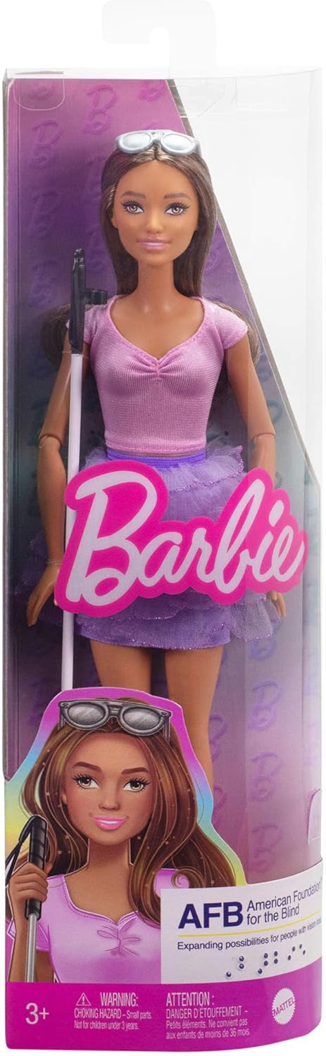 Barbie Fashionistas Doll  the First-Ever Blind Barbie Doll