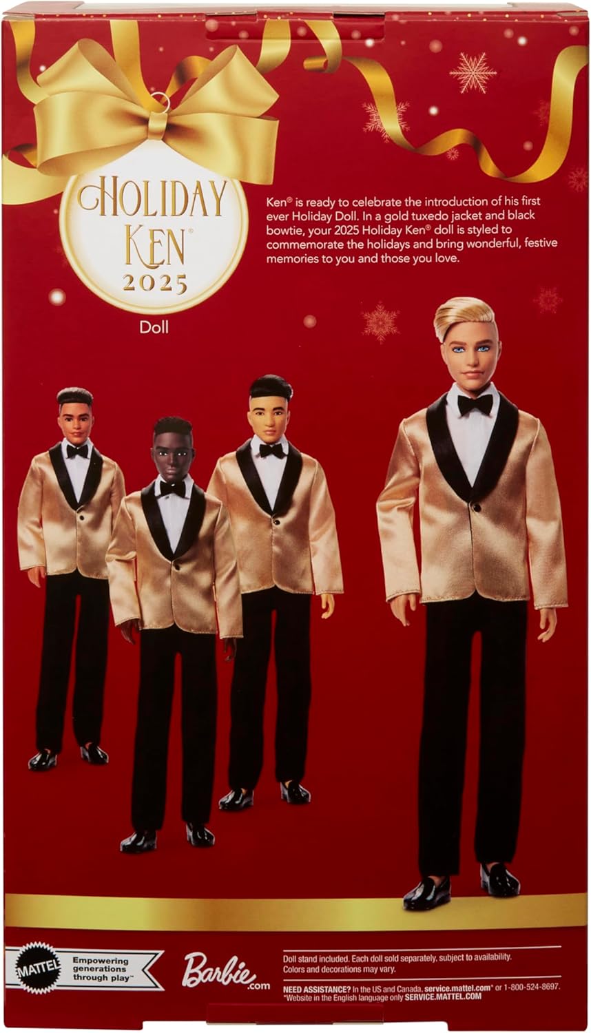 Barbie Signature 2025 Holiday Ken Collectible Doll