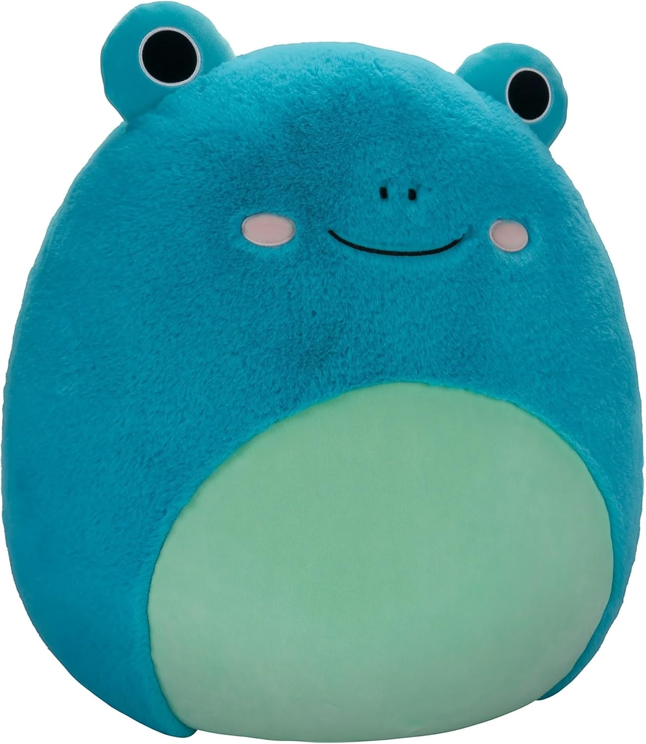 Squishmallows Fuzz-A-Mallows Ludwig Teal Frog