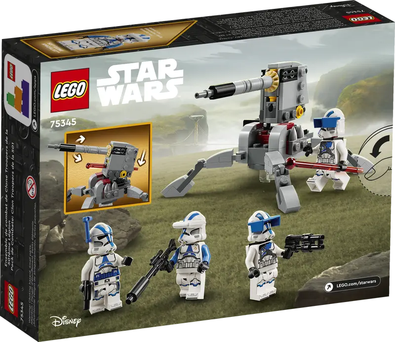LEGO Star Wars 501st Clone Troopers Battle Pack (75345)