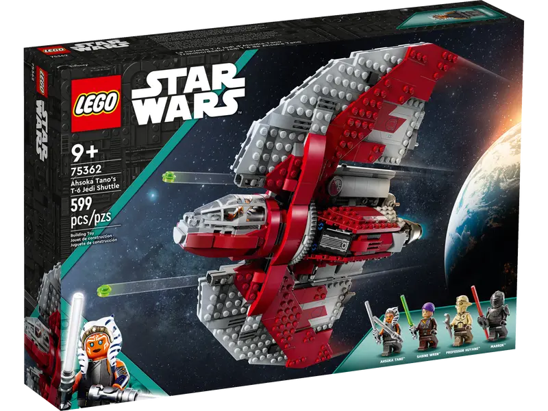 LEGO Star Wars Ahsoka Tano’s T-6 Jedi Shuttle (75362)