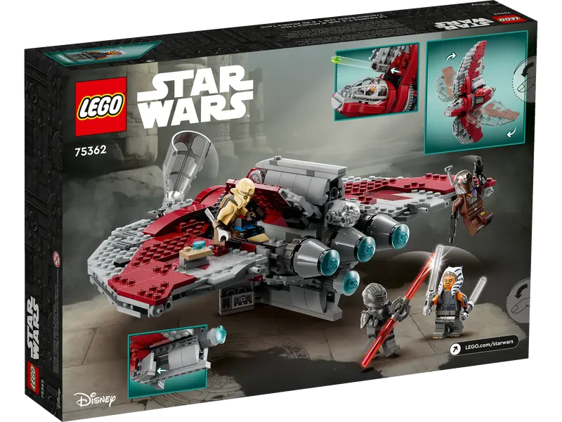 LEGO Star Wars Ahsoka Tano’s T-6 Jedi Shuttle (75362)