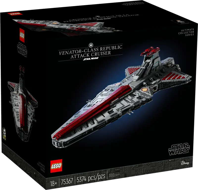 LEGO Star Wars Ultimate Collector Series Republic Venator-Class Attack Cruiser (75367)