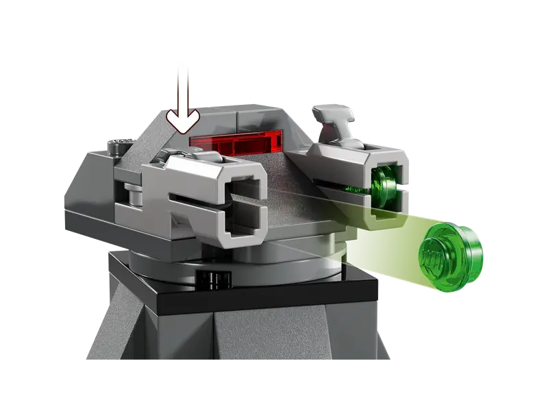 LEGO Star Wars Paz Vizsla vs. Moff Gideon Battle