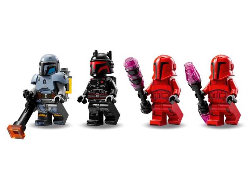 LEGO Star Wars Paz Vizsla vs. Moff Gideon Battle