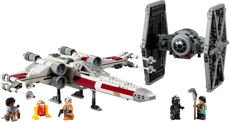 LEGO Star Wars TIE & X-wing Starfighter Building Set (75393)