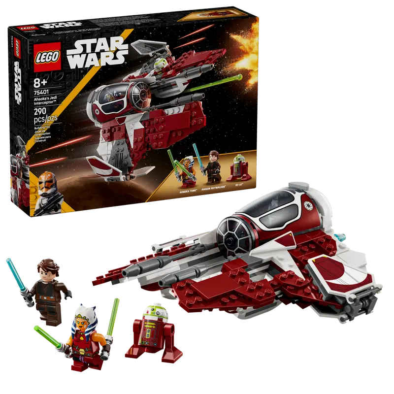 LEGO Star Wars Ahsoka’s Jedi Interceptor (75401)