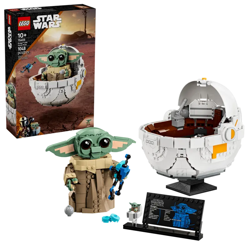 LEGO Star Wars Grogu in Hovering Pram (75403)