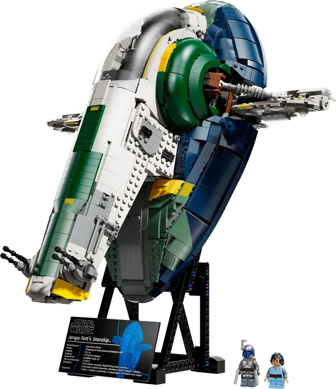LEGO Star Wars Jango Fett’s Firespray-class Starship (75409)