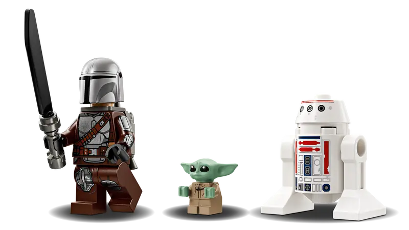 LEGO Star Wars Mando, Grogu & N-1 Starfighter