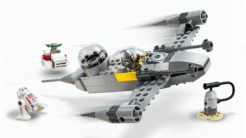 LEGO Star Wars Mando, Grogu & N-1 Starfighter