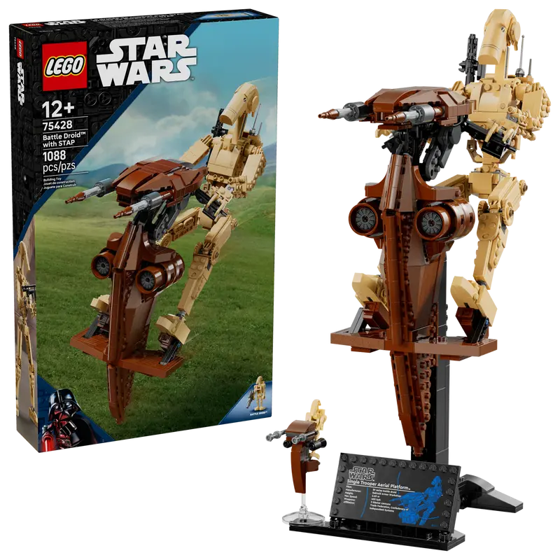 LEGO Star Wars Battle Droid with STAP Speeder (75428)