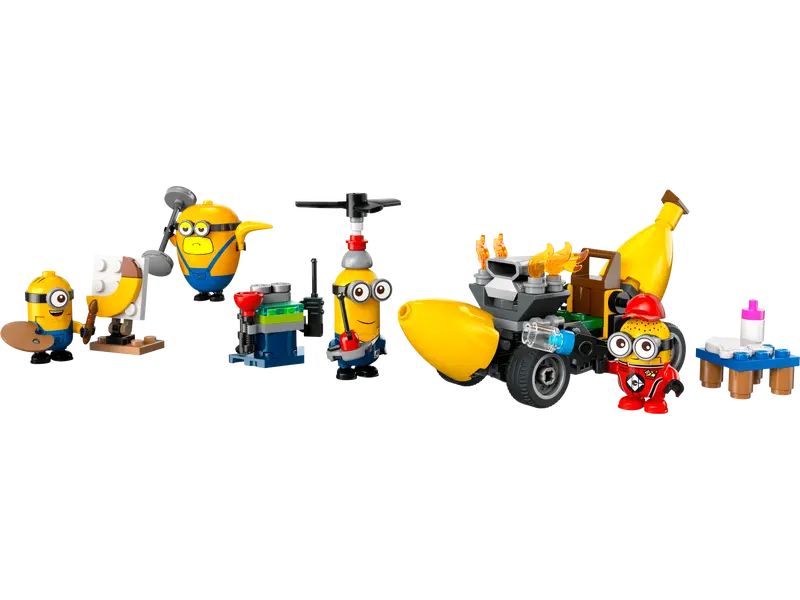 LEGO Despicable Me 4 Minions and Banana Car (75580)