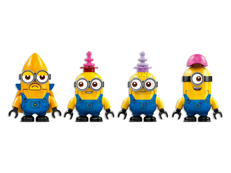 LEGO Despicable Me 4 Minions and Their Music Party Bus (75581)