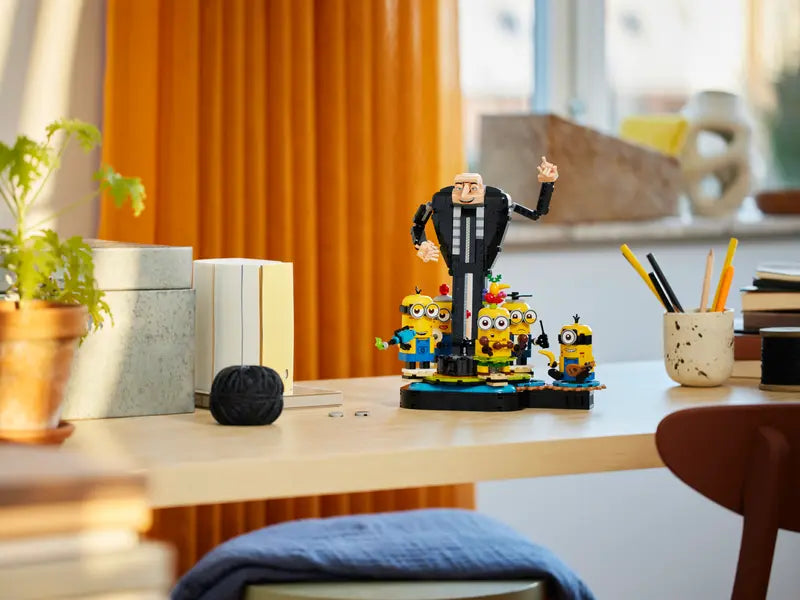 LEGO Despicable Me 4 Gru and Minions Buildable Figures (75582)