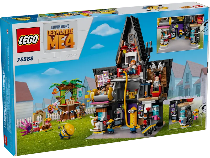 LEGO Despicable Me 4 Minions and Gru Family House (75583)