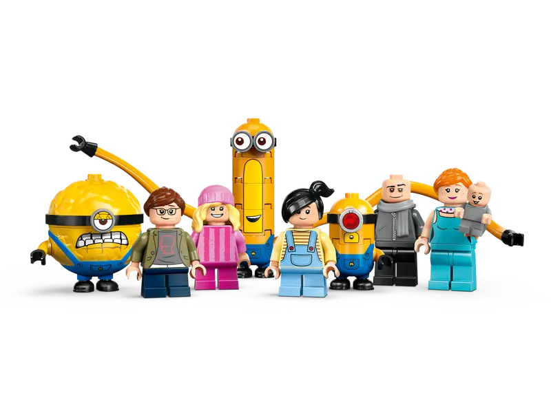 LEGO Despicable Me 4 Minions and Gru Family House (75583)