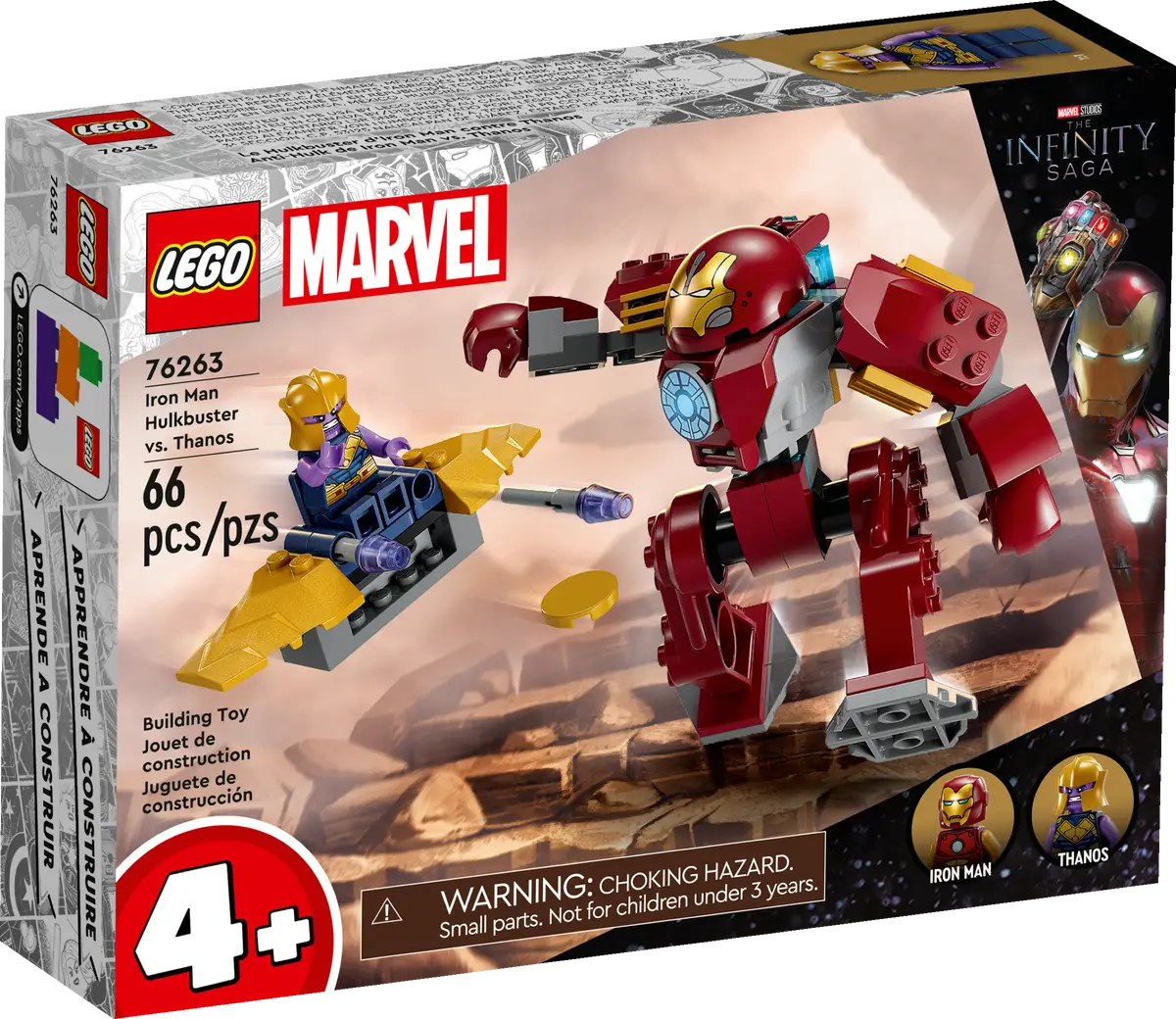 Iron Man Hulkbuster vs. Thanos (76263)