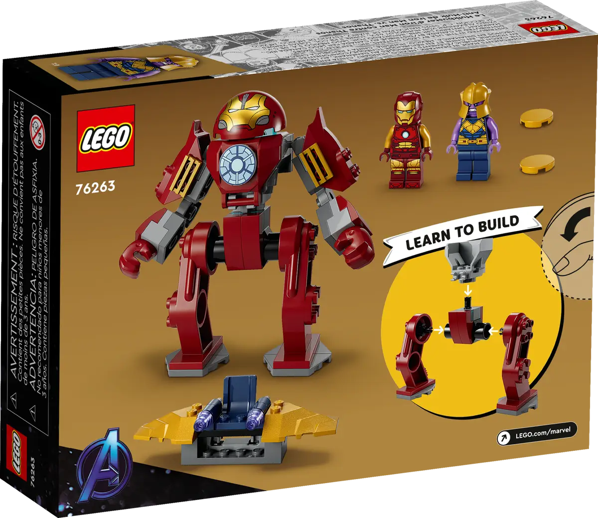 Iron Man Hulkbuster vs. Thanos (76263)