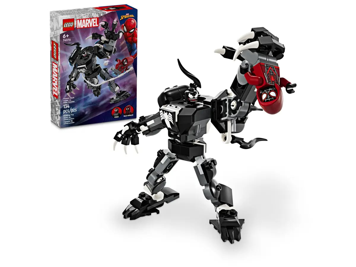 Venom Mech Armor vs. Miles Morales (76276)