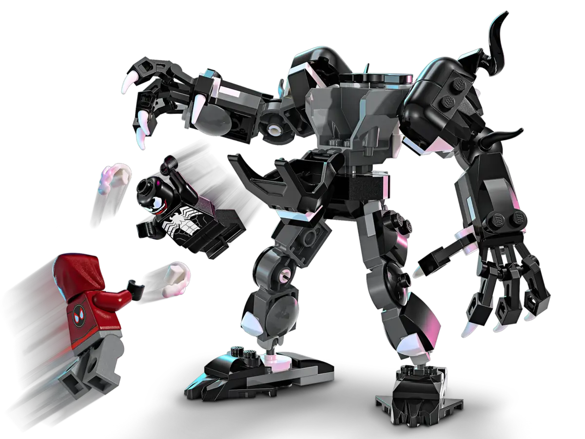 Venom Mech Armor vs. Miles Morales (76276)