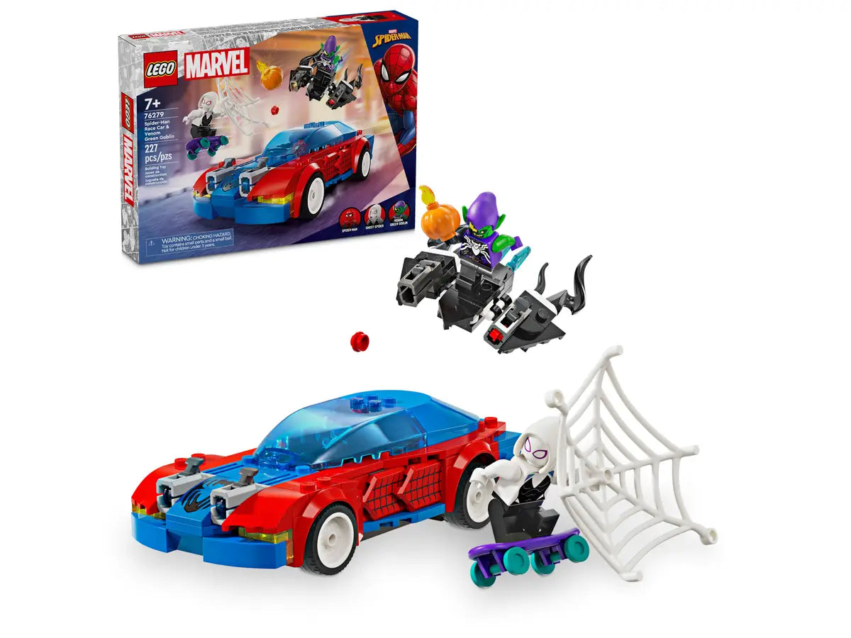 Spider-Man Race Car & Venom Green Goblin (76279)