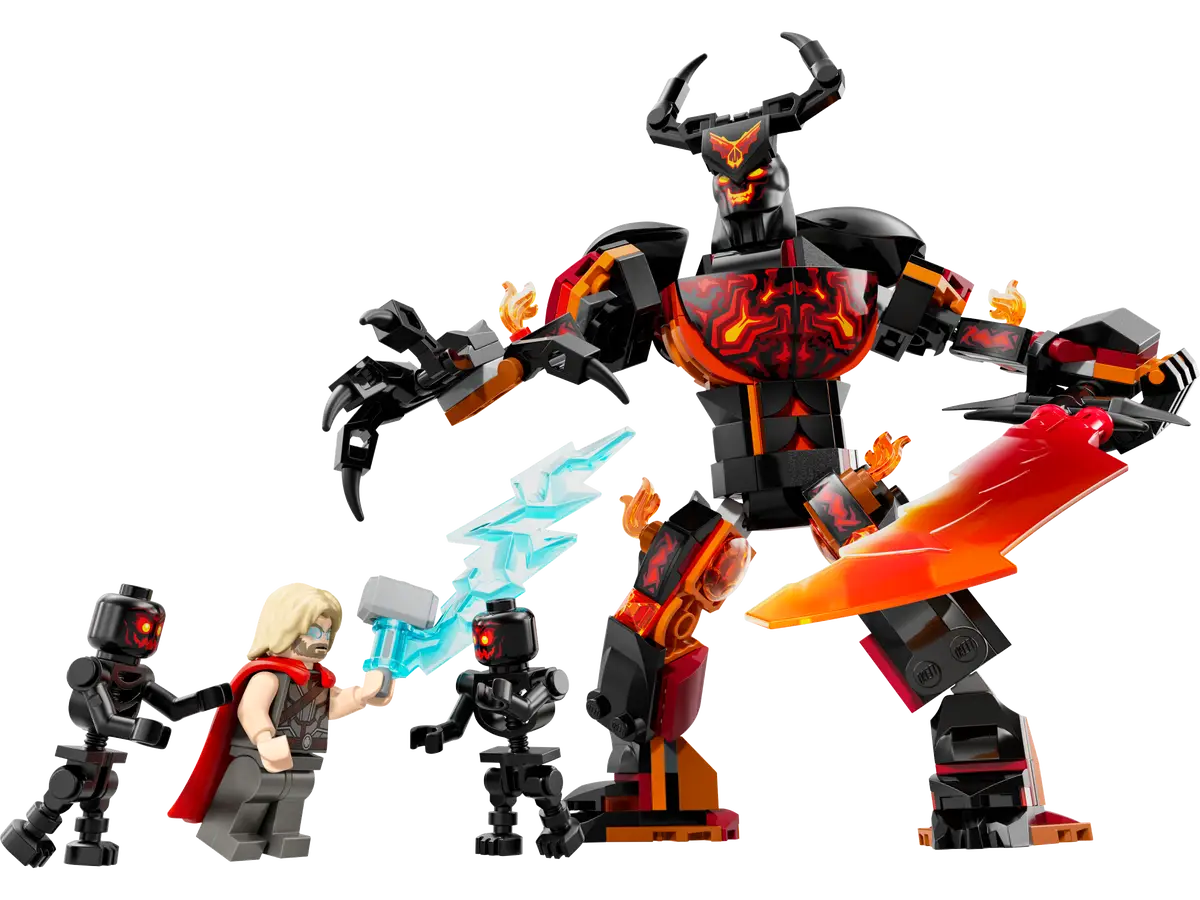 Thor vs. Surtur Construction Figure (76289)