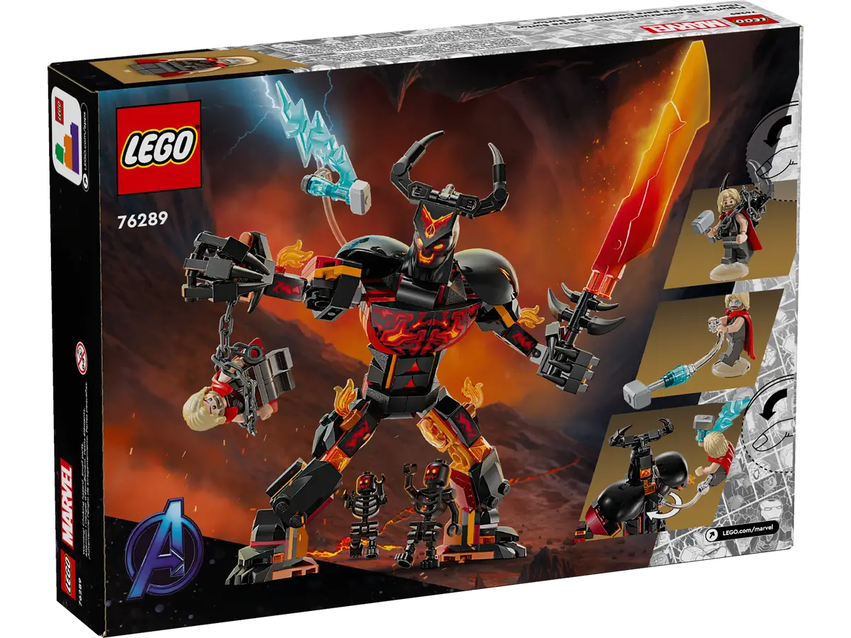 Thor vs. Surtur Construction Figure (76289)