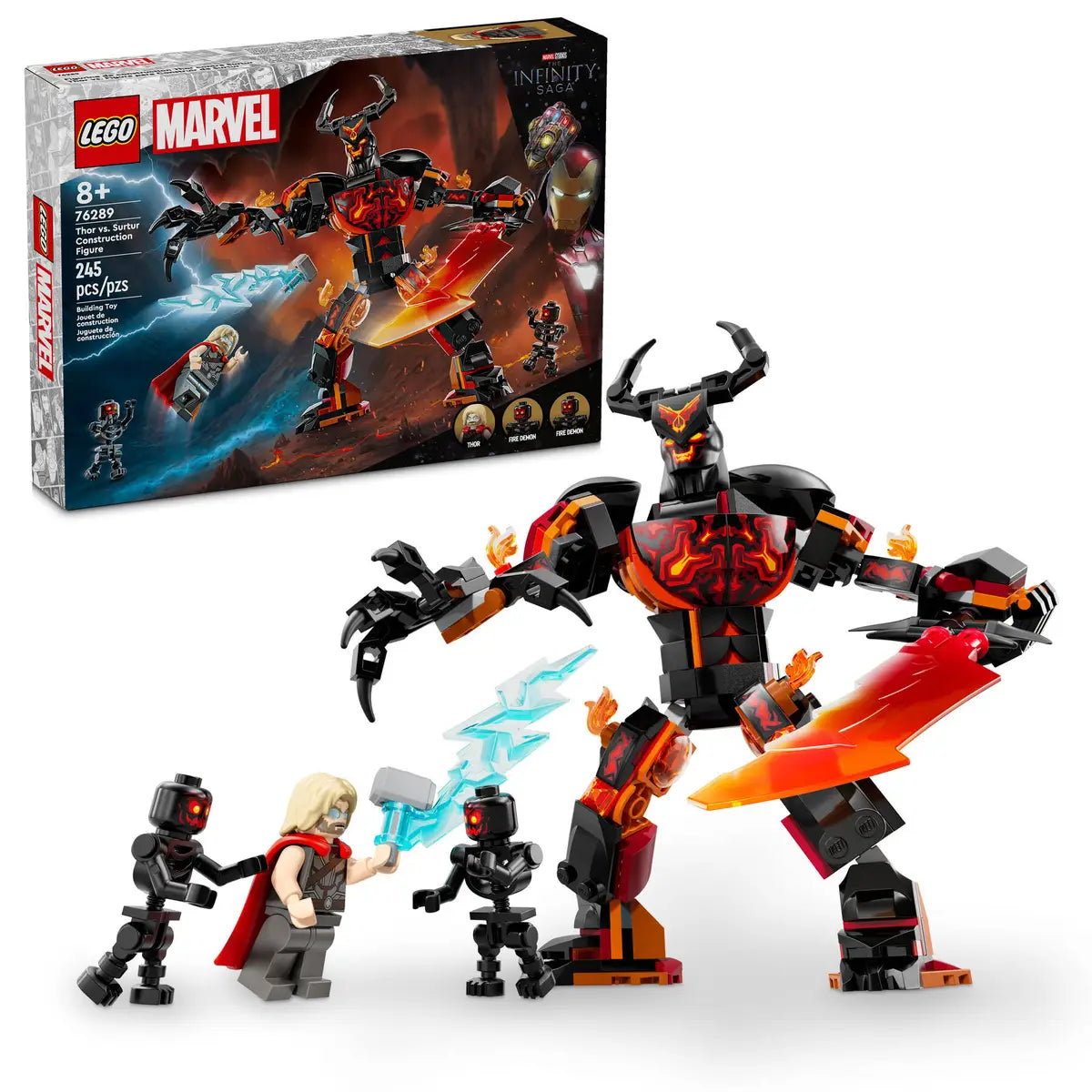 Thor vs. Surtur Construction Figure (76289)