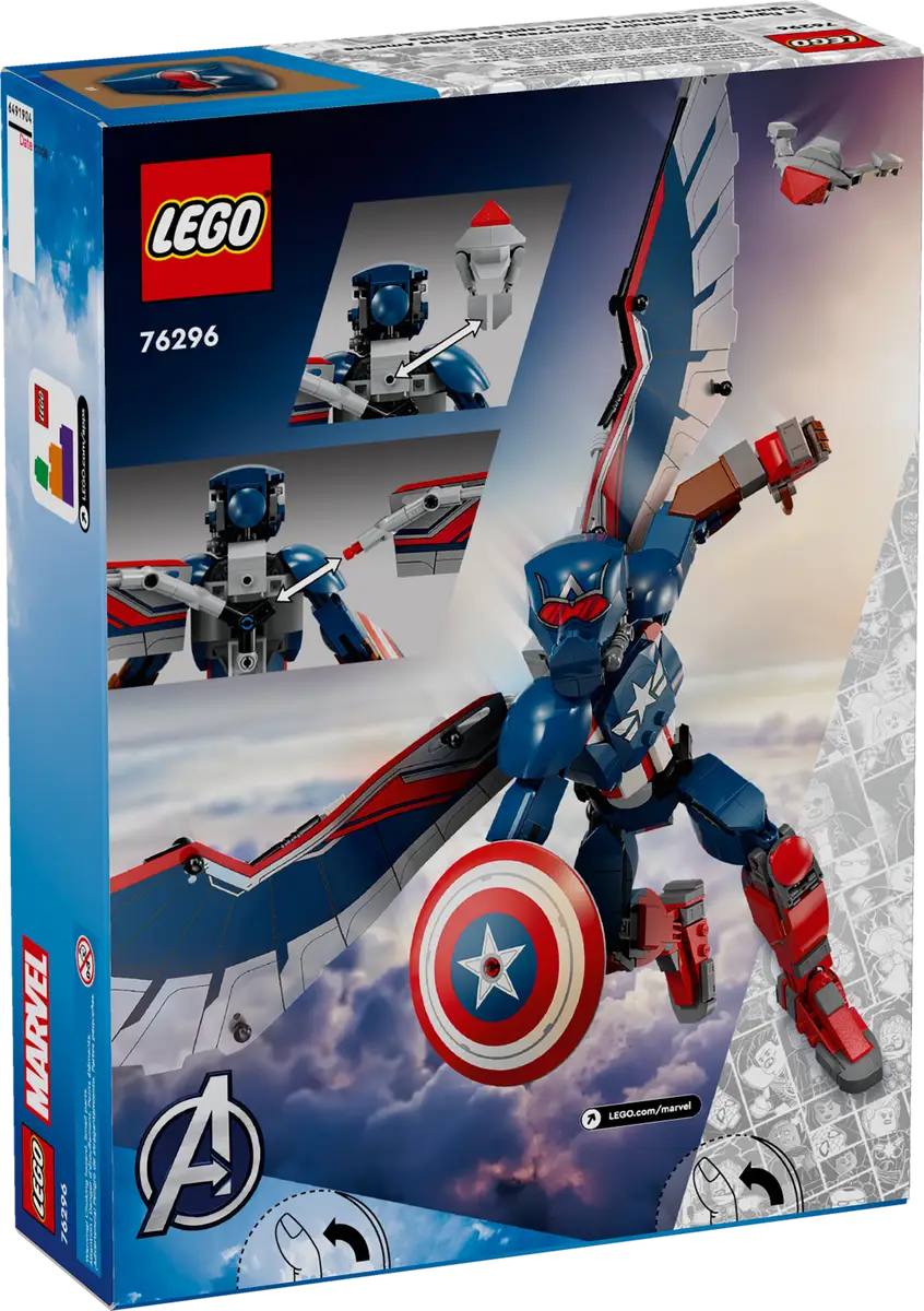 New Captain America Construction Figure (76296)