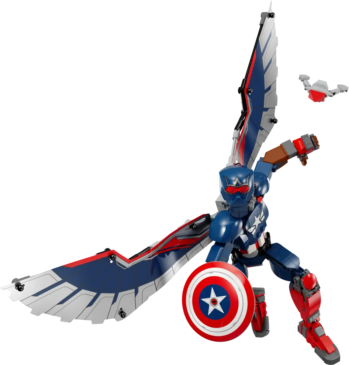New Captain America Construction Figure (76296)