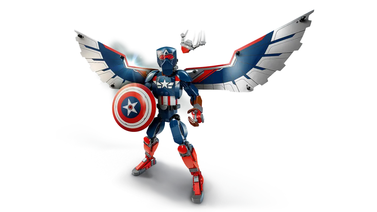 New Captain America Construction Figure (76296)