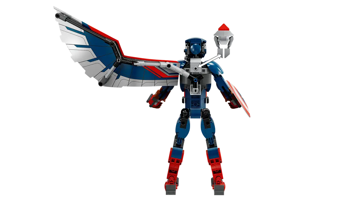 New Captain America Construction Figure (76296)