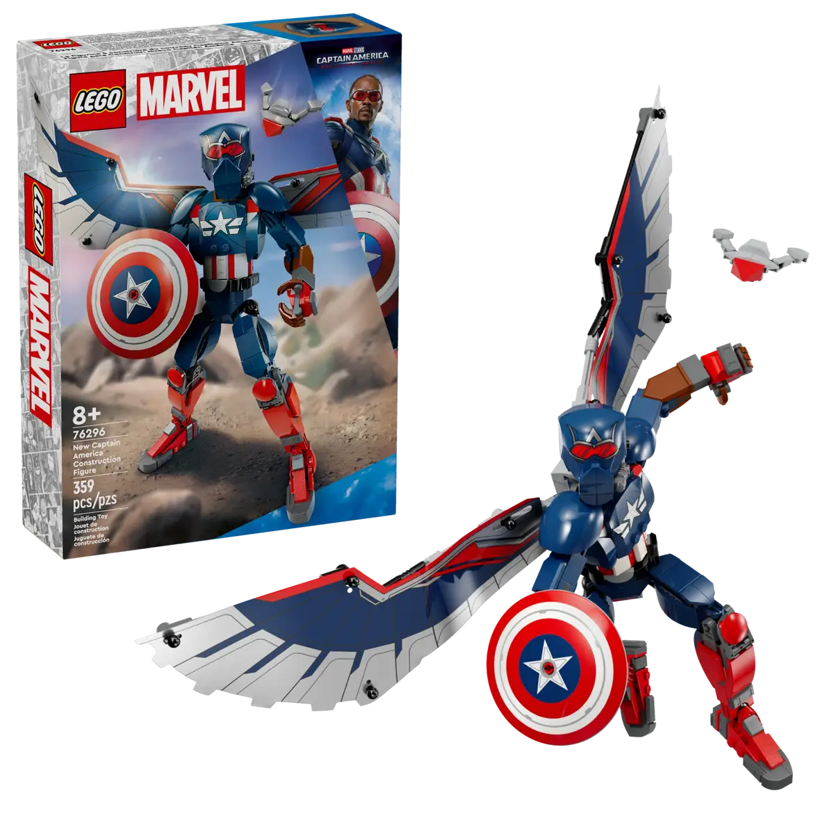 New Captain America Construction Figure (76296)