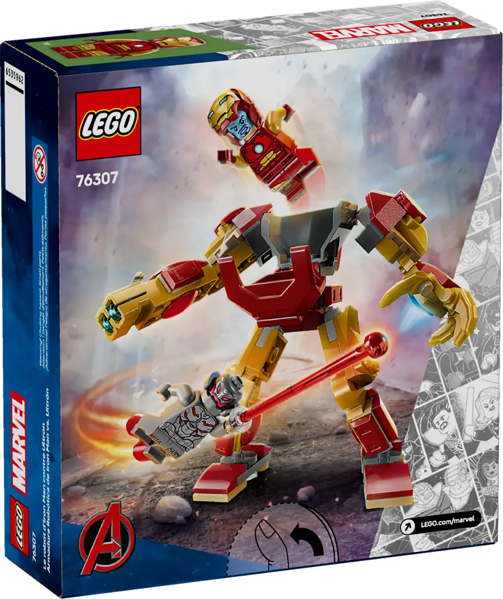Iron Man Mech vs. Ultron (76307)