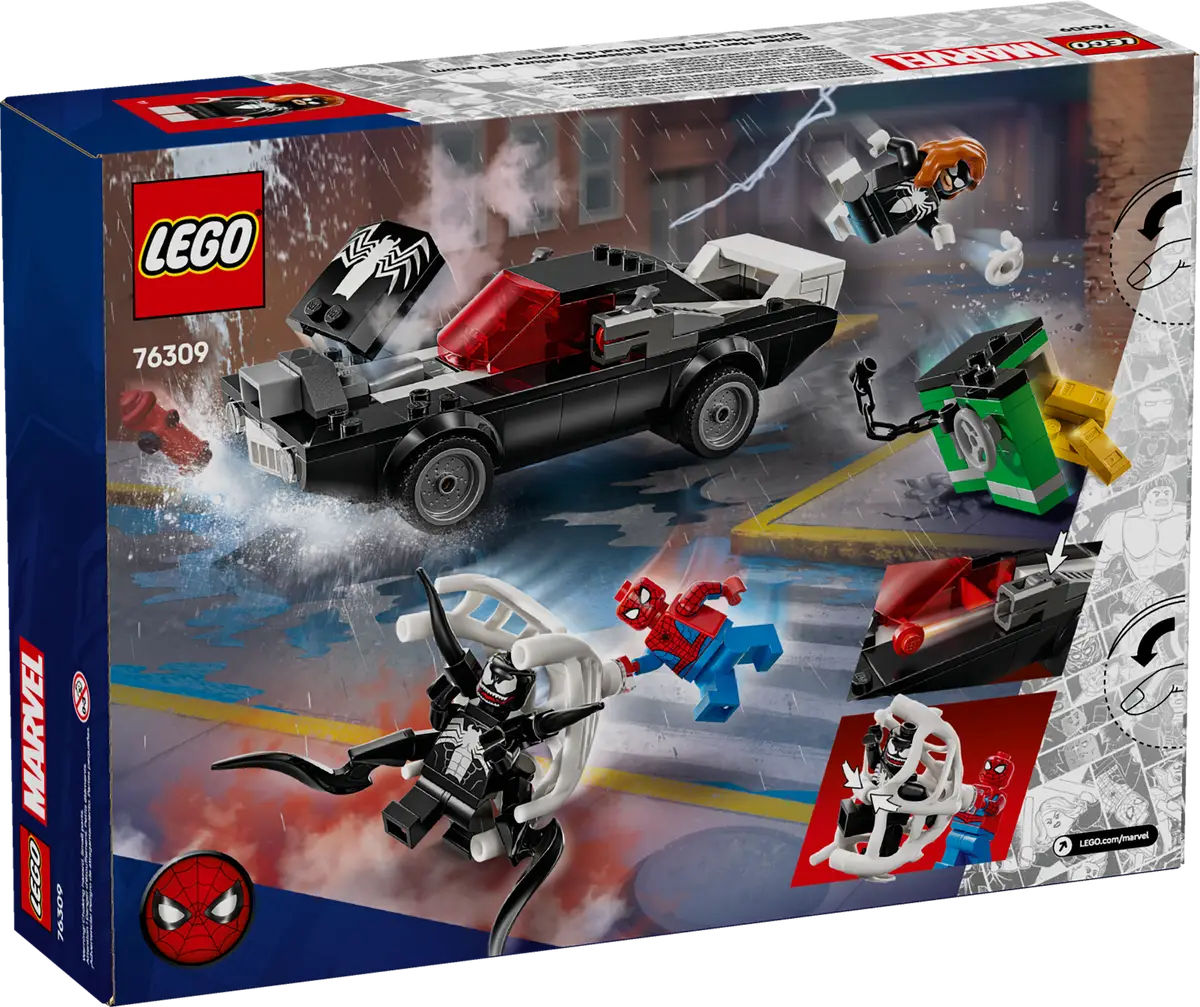 Spider-Man vs. Venom Muscle Car (76309)