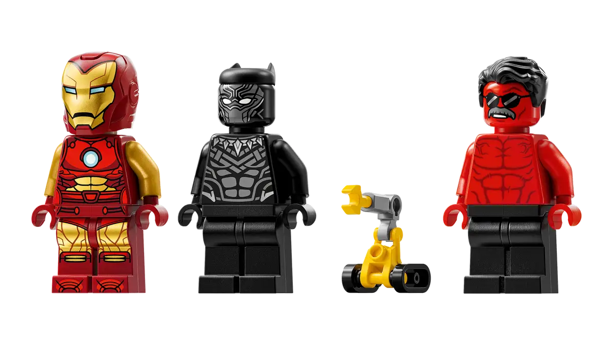 Iron Man Car & Black Panther vs. Red Hulk (76310)