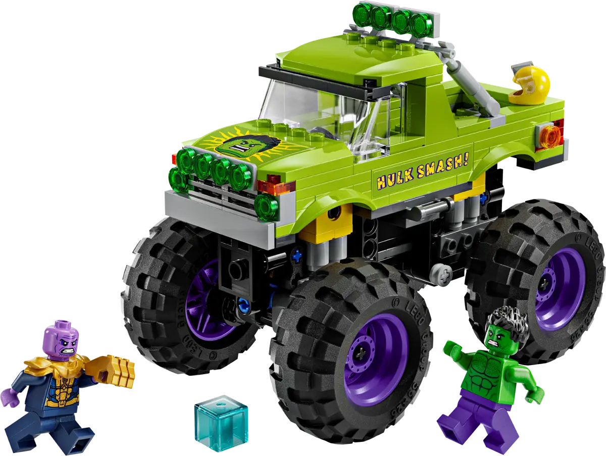 The Hulk Truck vs. Thanos (76312)