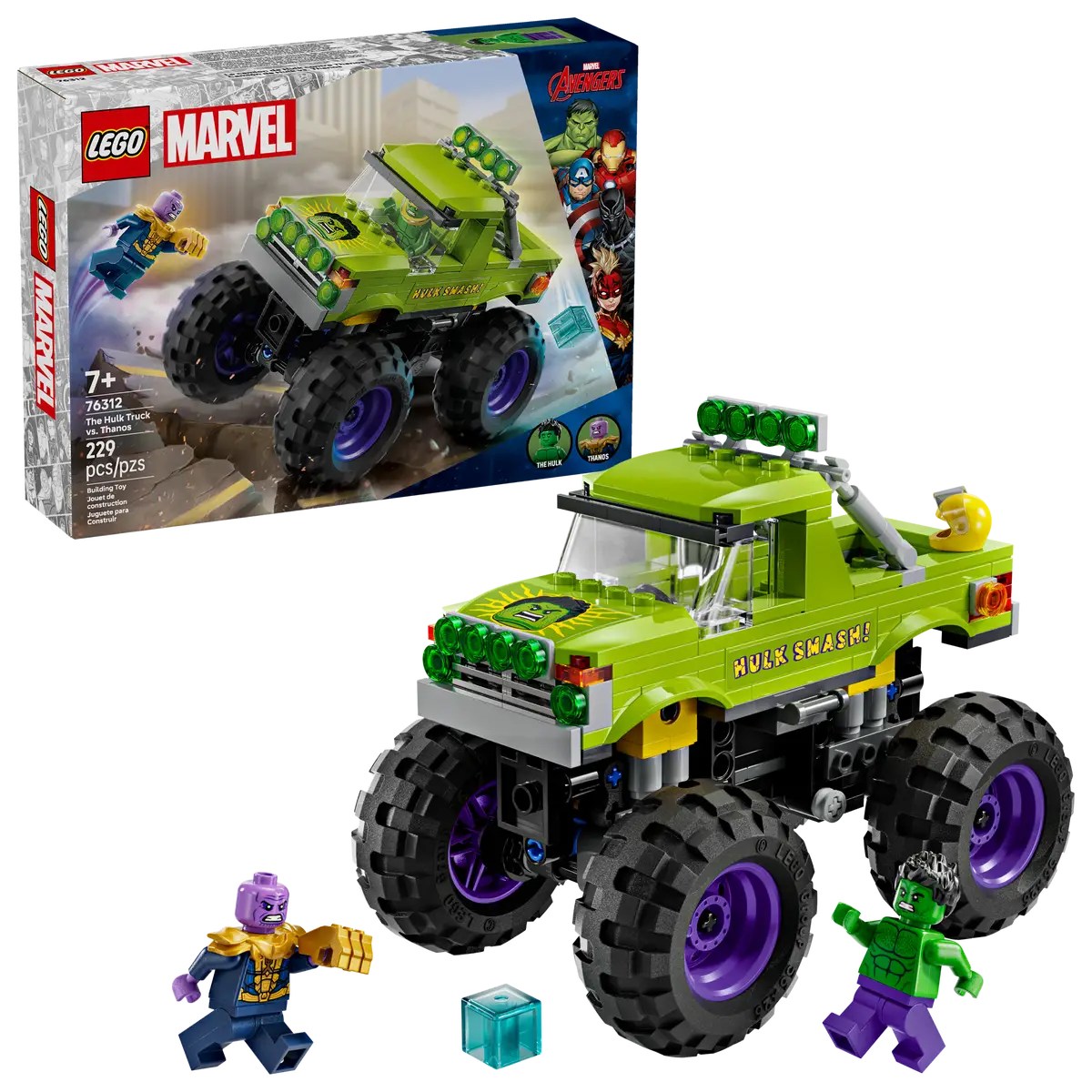 The Hulk Truck vs. Thanos (76312)