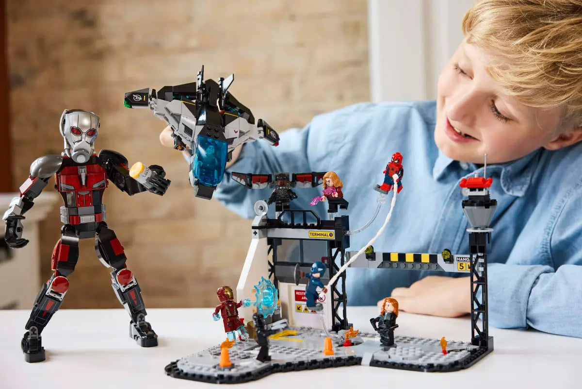 Captain America : Bataille d'action de la guerre civile (76314)