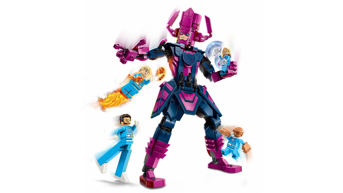 Figurine de construction Les Quatre Fantastiques contre Galactus (76316)