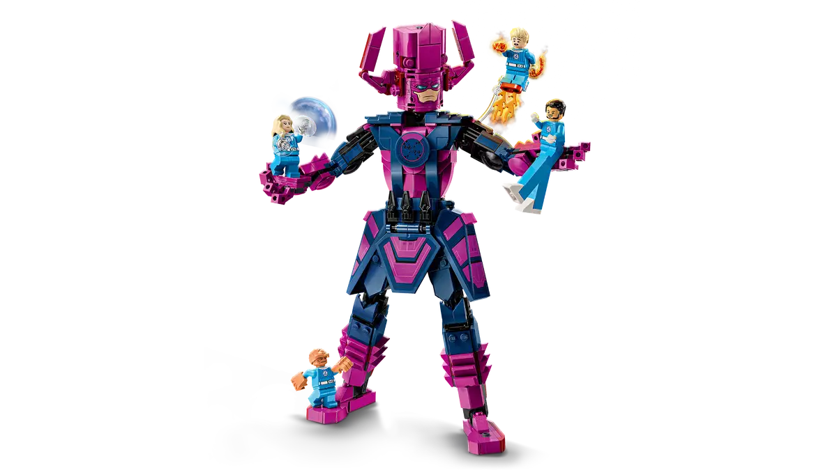 Figurine de construction Les Quatre Fantastiques contre Galactus (76316)