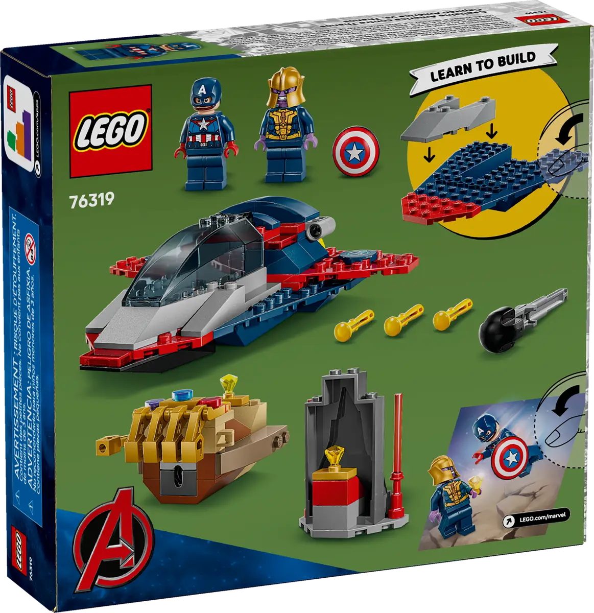 Captain America vs. Thanos (76319)