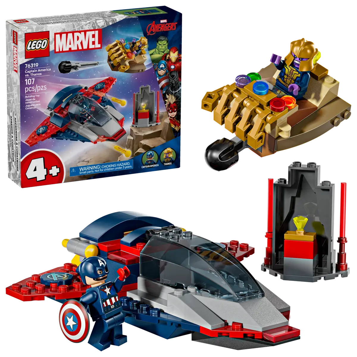 Captain America vs. Thanos (76319)