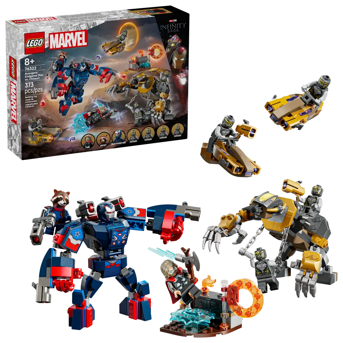Avengers : Endgame Thor contre Chitauri (76322)