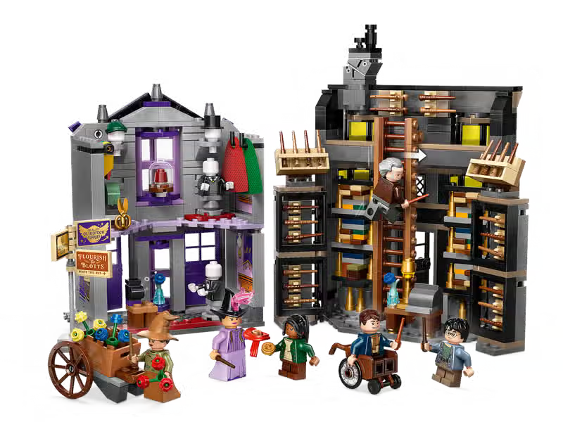 LEGO Harry Potter Ollivanders Wand Shop and Madam Malkin’s Robes for All Occasions (76439)