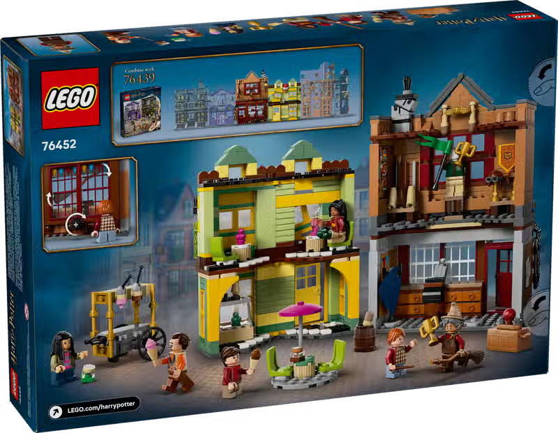 LEGO Harry Potter Quality Quidditch Supplies & Florean Fortescue’s Ice Cream Parlor (76452)