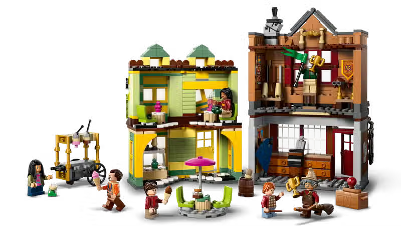 LEGO Harry Potter Quality Quidditch Supplies & Florean Fortescue’s Ice Cream Parlor (76452)